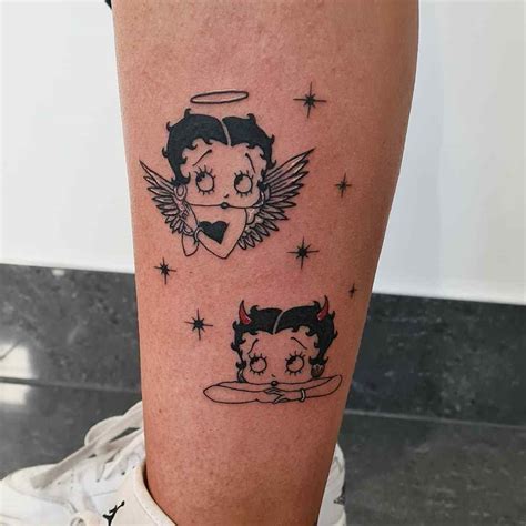 betty boop tattoos|betty boop tattoo outline.